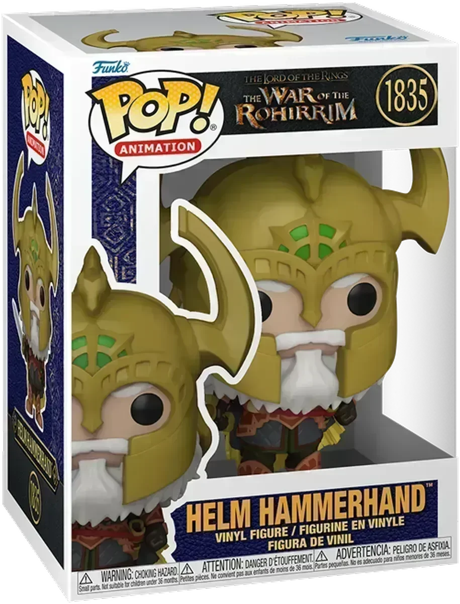 FUN80247 The Lord of the Rings: The War of the Rohirrim - Helm Hammerhand Pop! Vinyl - Funko - Titan Pop Culture