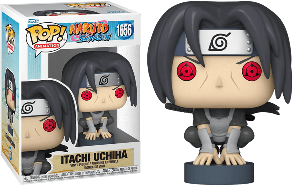 FUN80250 Naruto: Shippuden - Itachi Uchiha with Sharingan Eyes Pop! Vinyl - Funko - Titan Pop Culture