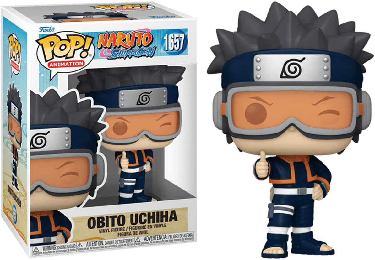 FUN80251 Naruto: Shippuden - Obito Uchiha (Kid) Pop! Viny - Funko - Titan Pop Culture