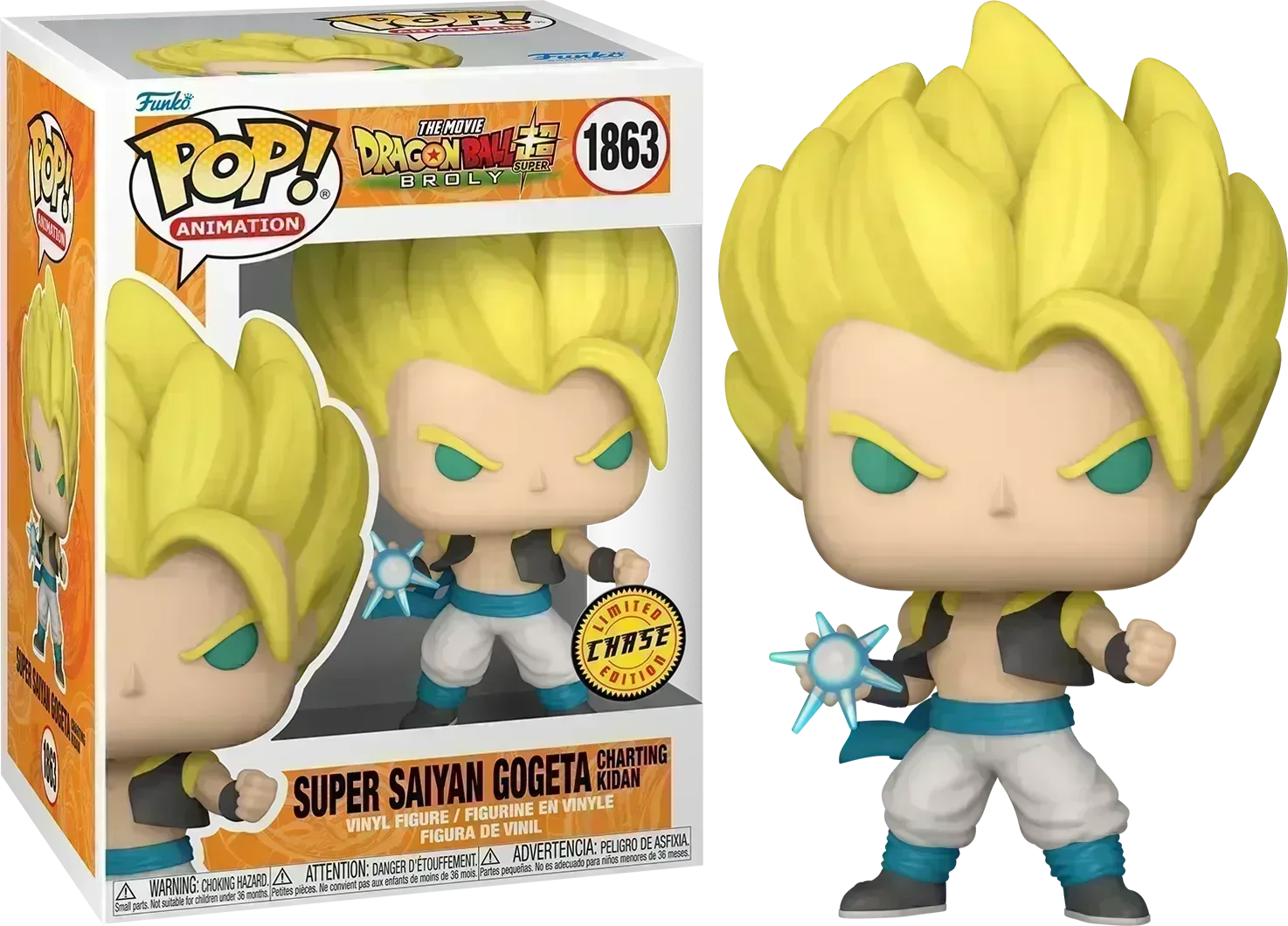 FUN80361 Dragon Ball Super: Broly - Gogeta (with chase) Pop! Vinyl - Funko - Titan Pop Culture