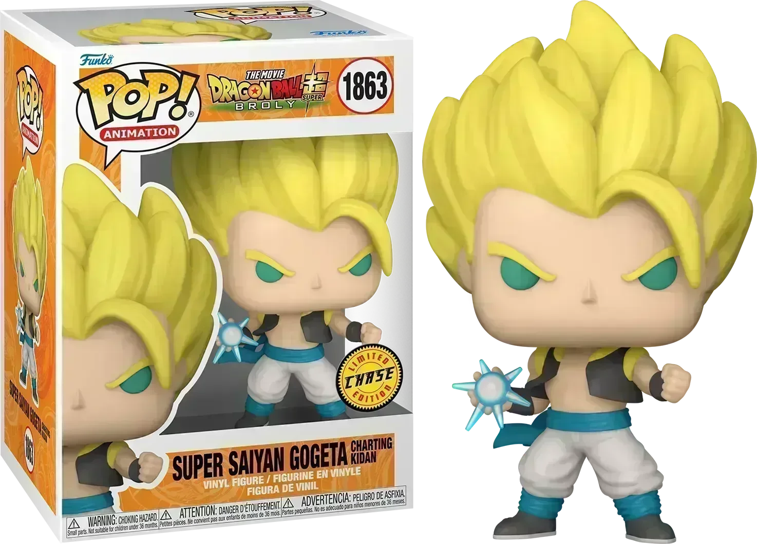 FUN80361 Dragon Ball Super: Broly - Gogeta (with chase) Pop! Vinyl - Funko - Titan Pop Culture