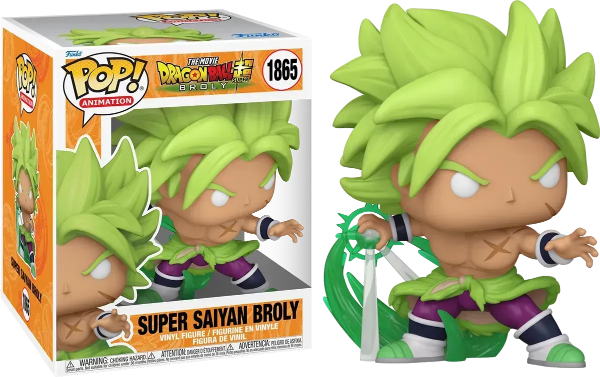 FUN80363 Dragon Ball Super: Broly - Super Saiyan Broly 6" Pop! Vinyl - Funko - Titan Pop Culture