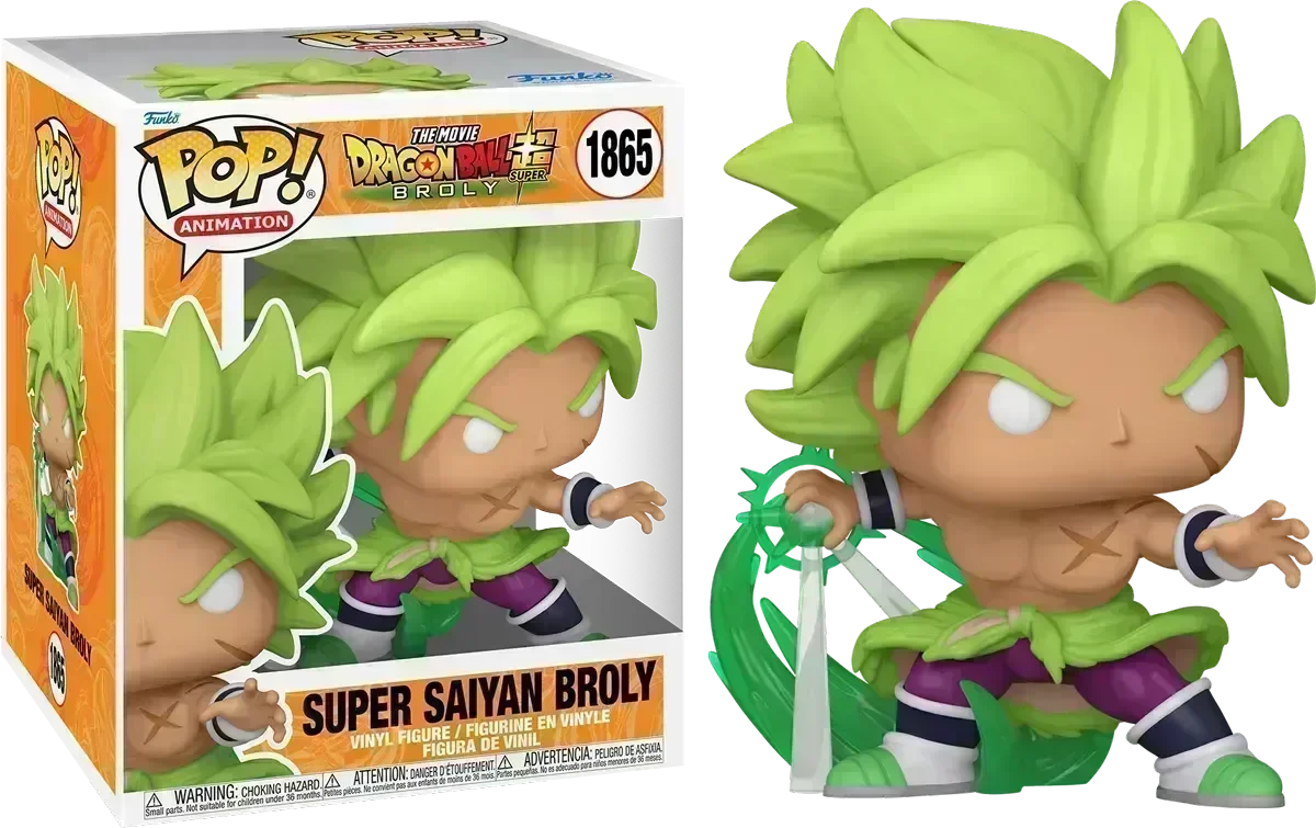 FUN80363 Dragon Ball Super: Broly - Super Saiyan Broly 6" Pop! Vinyl - Funko - Titan Pop Culture