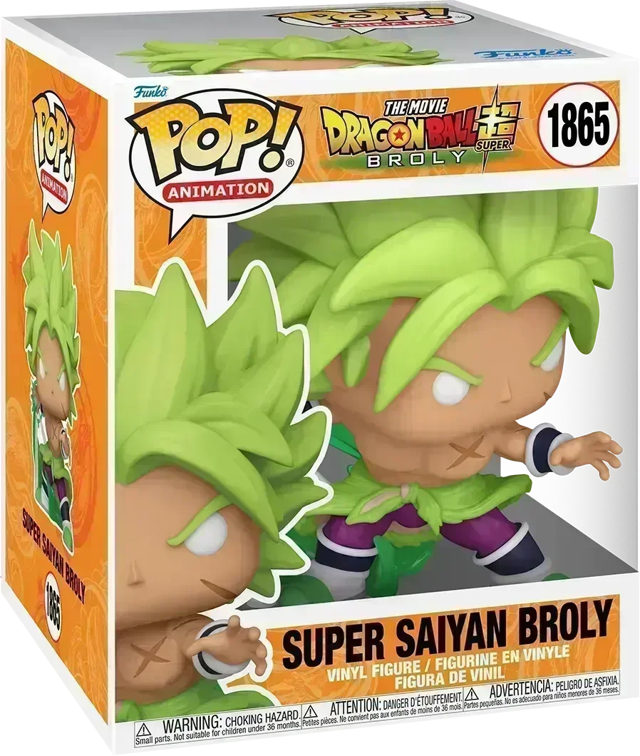 FUN80363 Dragon Ball Super: Broly - Super Saiyan Broly 6" Pop! Vinyl - Funko - Titan Pop Culture