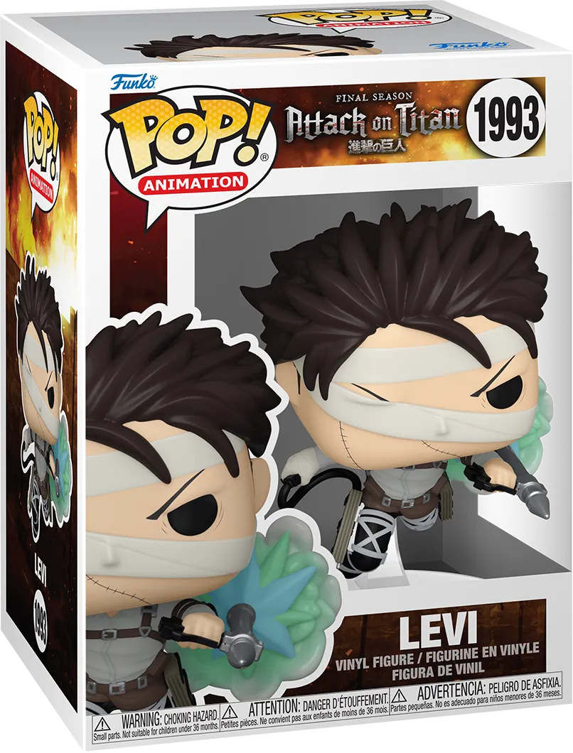 Ataque a los Titanes - Levi Pop! Vinilo