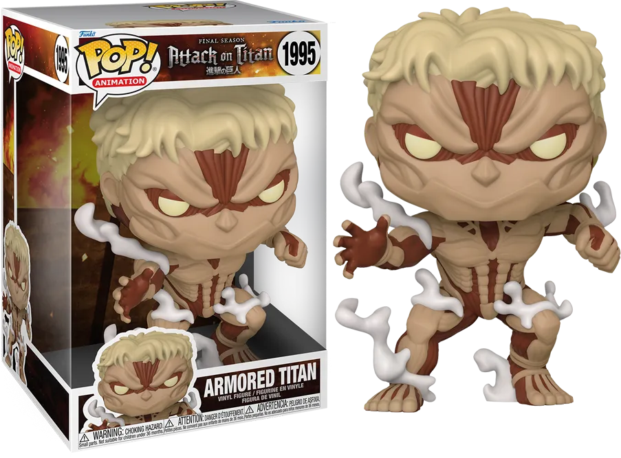 Ataque a los Titanes - Titán Blindado (10") Pop! Vinyl
