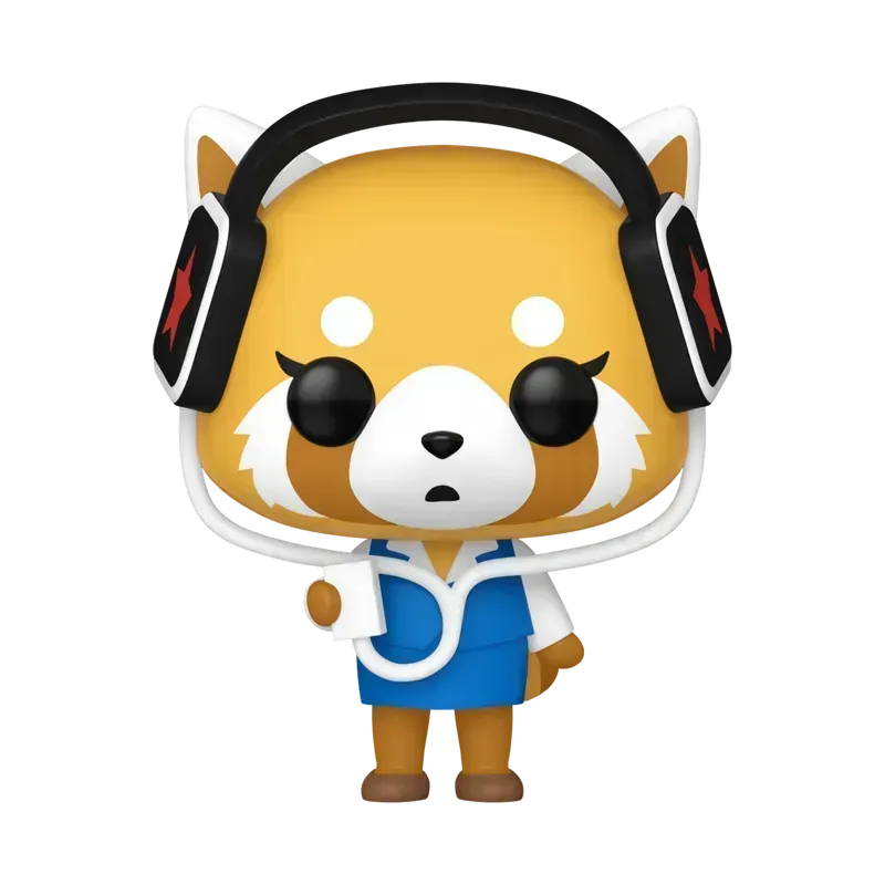 FUN80392 Aggretsuko - Aggretsuko with Headphones Pop! Vinyl - Funko - Titan Pop Culture