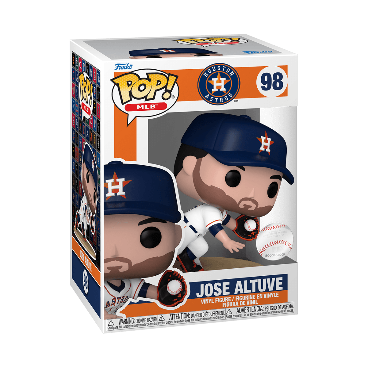FUN80557 MLB: Astros - Jose Altuve (catching) Pop! Vinyl - Funko - Titan Pop Culture