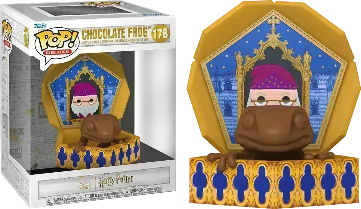FUN81012 Harry Potter - Chocolate Frog Pop! Vinyl Deluxe - Funko - Titan Pop Culture