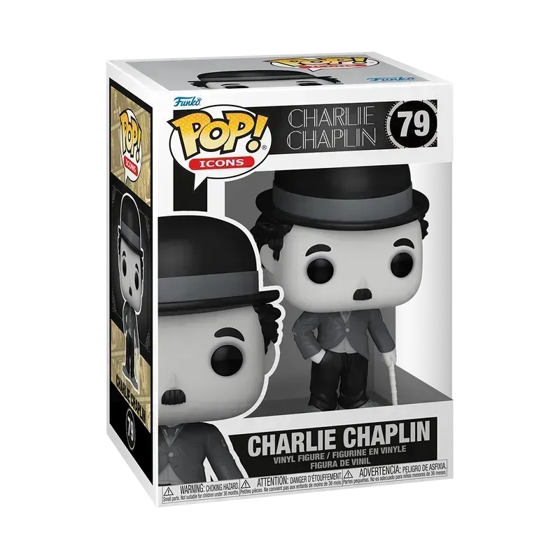 FUN81015 Charlie Chaplin - Charlie Chaplin Pop! Vinyl - Funko - Titan Pop Culture