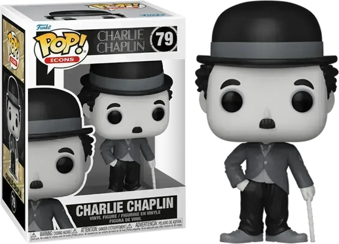 FUN81015 Charlie Chaplin - Charlie Chaplin Pop! Vinyl - Funko - Titan Pop Culture