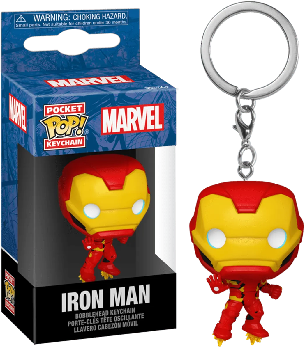 FUN82494 Marvel Comics - Iron Man New Classics Pop! Keychain - Funko - Titan Pop Culture