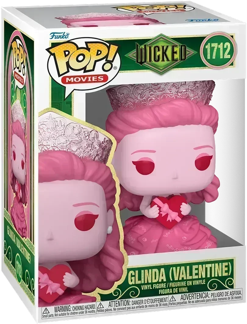FUN83099 Wicked (2024) - Glinda (Valentine) Pop! Vinyl - Funko - Titan Pop Culture