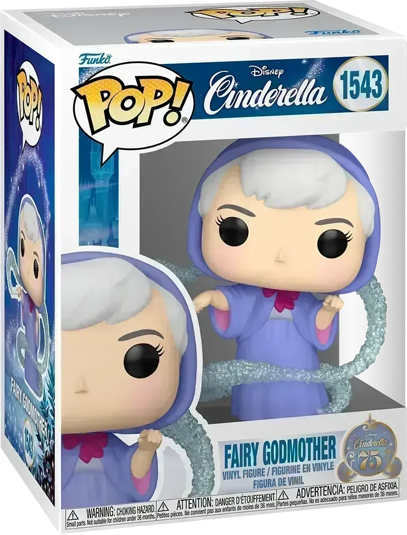 FUN83457 Cinderella (1950): 75th Anniversary - Fairy Godmother Pop! Vinyl - Funko - Titan Pop Culture