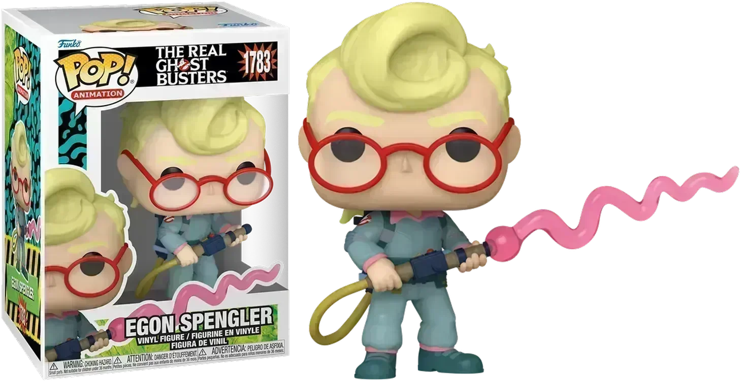 FUN83474 The Real Ghostbusters (TV'86) - Egon Spengler Pop! Vinyl - Funko - Titan Pop Culture