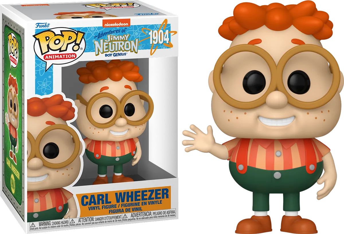 Carl Jimmy Neutron Toy ฟิคเกอร์ ชุด ตัว (Jimmy Neutron) ขนาด นิ้ว