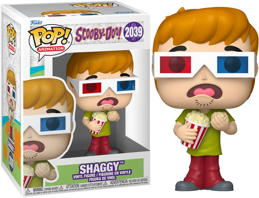 Scooby Doo - Shaggy (con gafas 3D) Pop! Vinyl