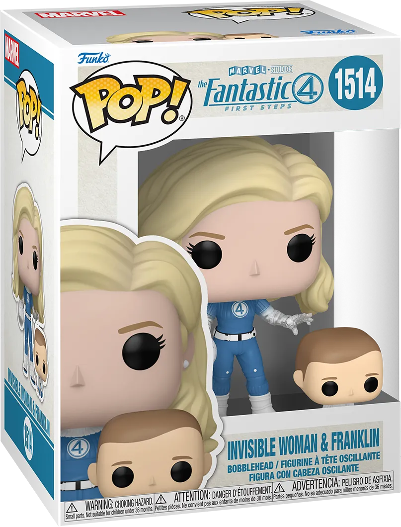 The Fantastic Four (2025) - Invisible Woman & Franklin Pop! Vinyl