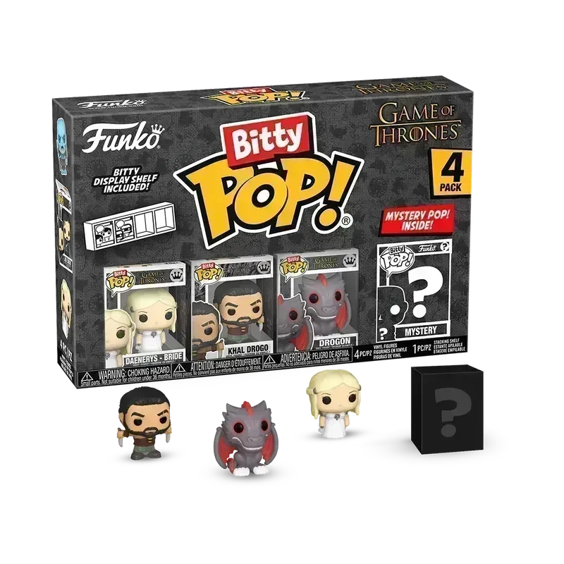 FUN83648 Game of Thrones - Khaleesi Bitty Pop! 4-Pack - Funko - Titan Pop Culture