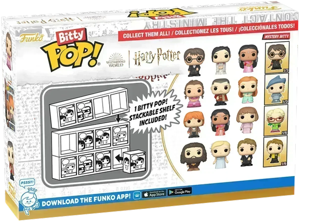 FUN83655 Harry Potter: Goblet of Fire - Hermione Bitty Pop! 4-Pack - Funko - Titan Pop Culture