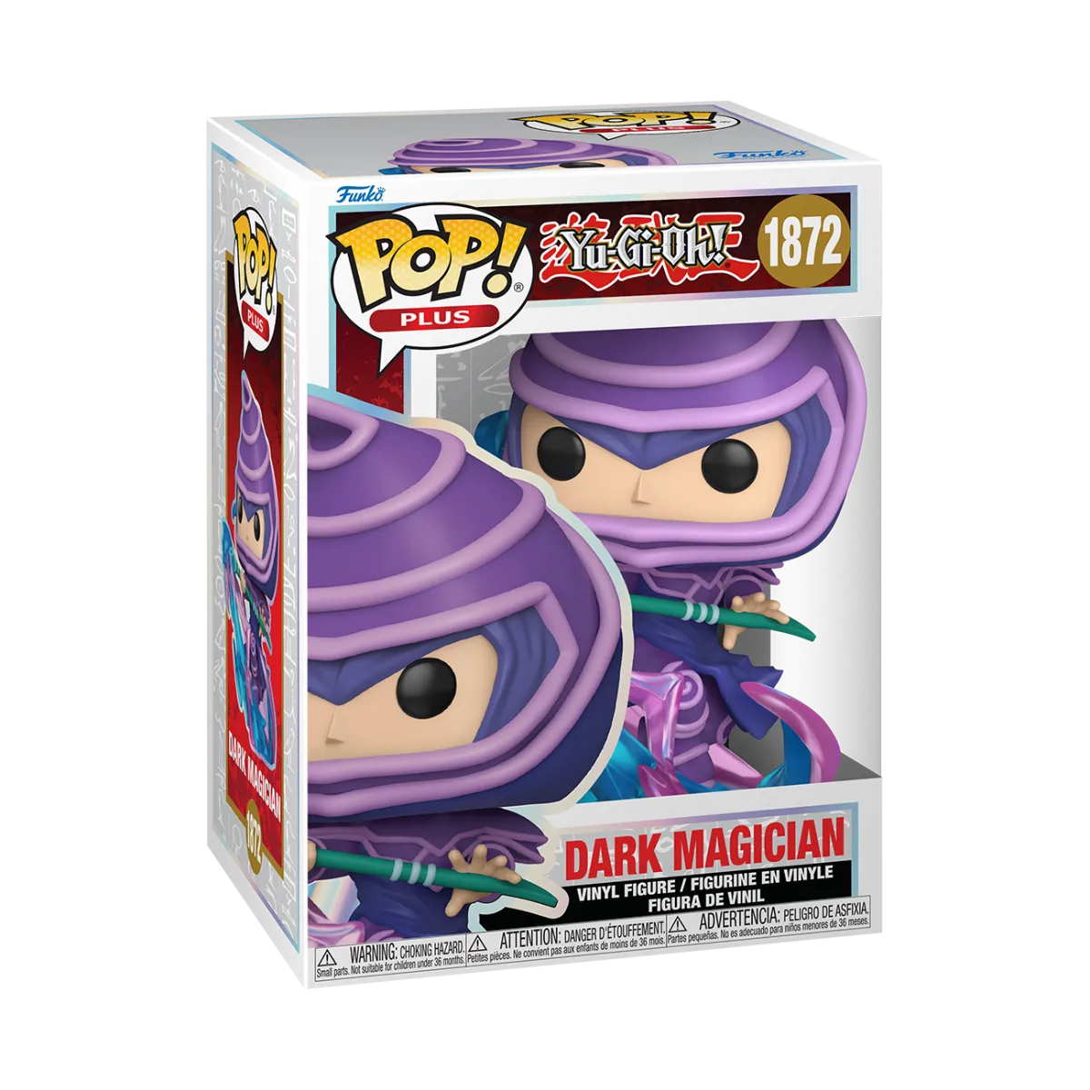 FUN83702 Yu-Gi-Oh! - Dark Magician (Attack) Pop! Vinyl - Funko - Titan Pop Culture