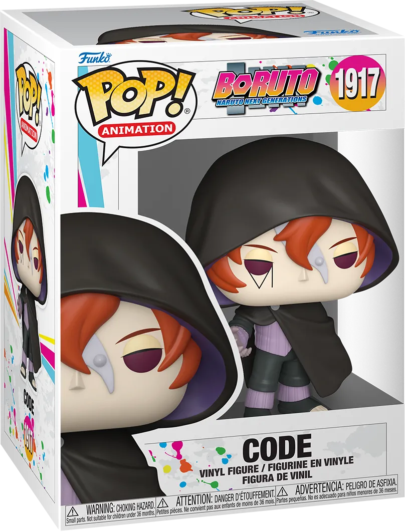 FUN83706 Boruto: Naruto Next Generations - Code Pop! Vinyl - Funko - Titan Pop Culture