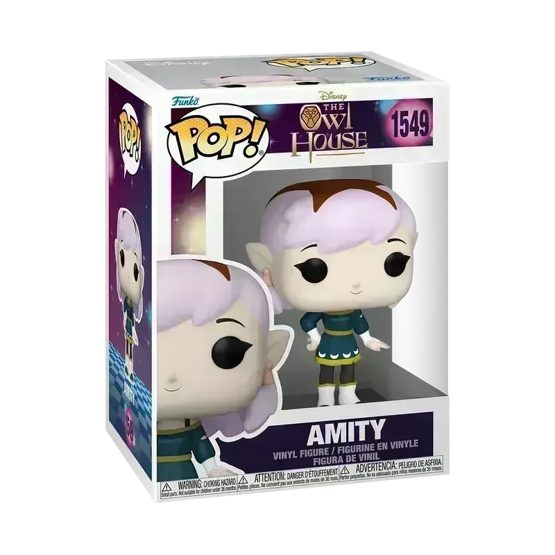 FUN83741 The Owl House - Amity Blight Pop! Vinyl - Funko - Titan Pop Culture