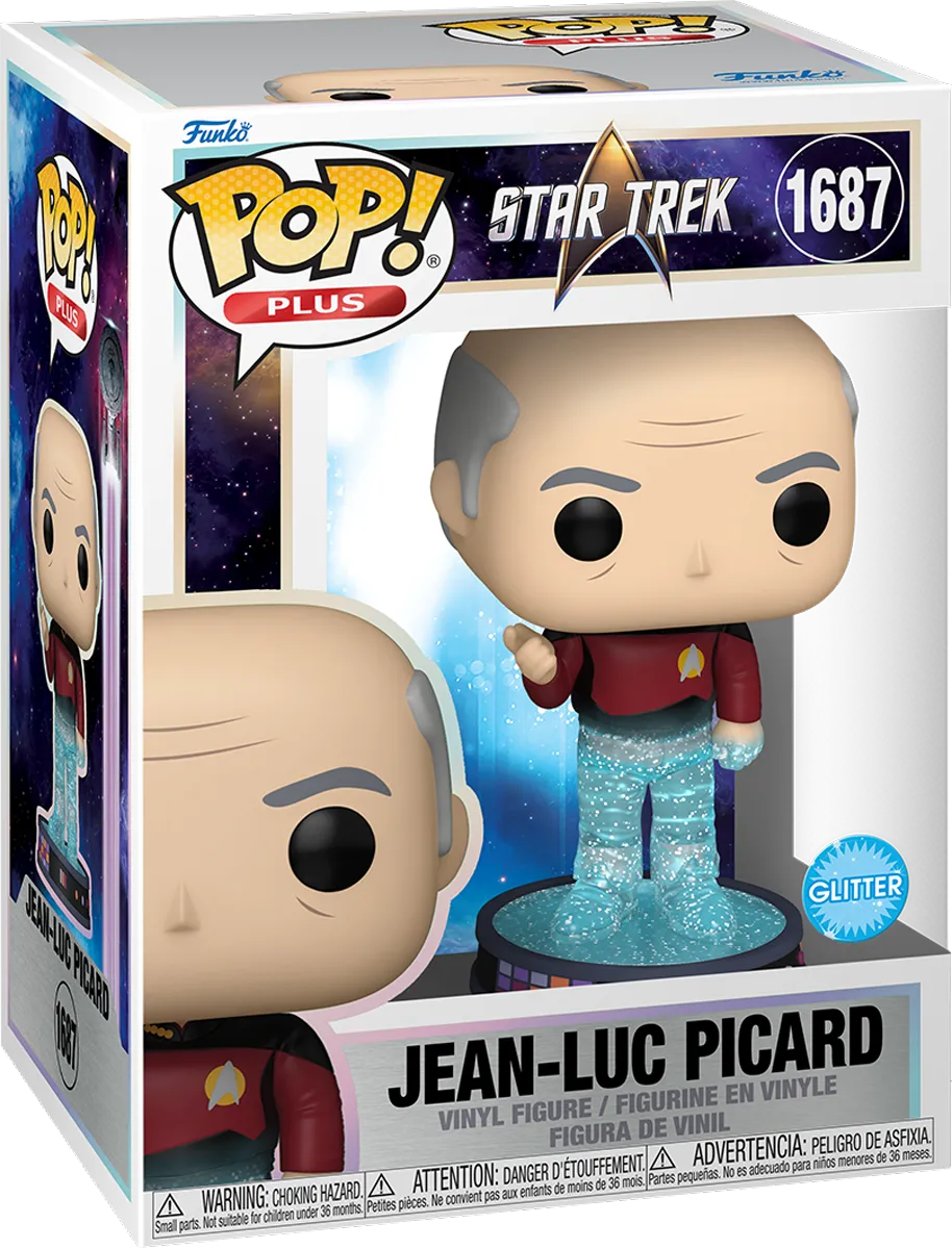 FUN83772 Star Trek - Transporting Jean-Luc Picard Pop! Plus - Funko - Titan Pop Culture
