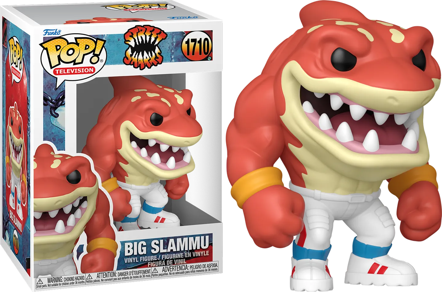 【新品未開封】 Street Sharks BIG SLAMMU 🎨 Street Sharks fan art - Big slammu full body・ 3D File