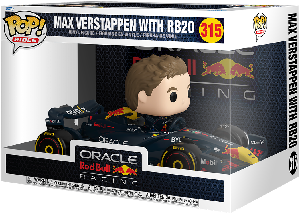 Formula 1 - Max Verstappen with RB20 Pop! Ride