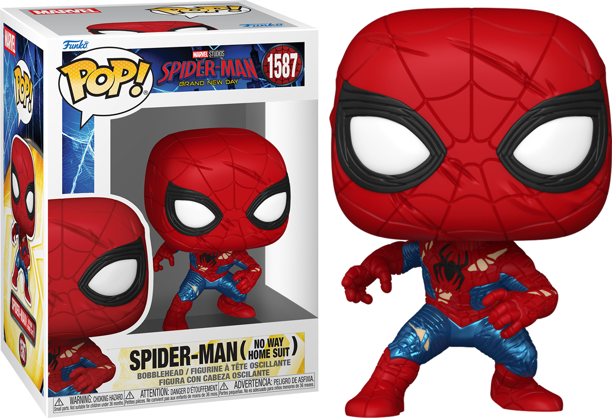 Spiderman: Brand New Day – Spiderman (Traje de No Way Home) ¡Pop! Figura de vinilo