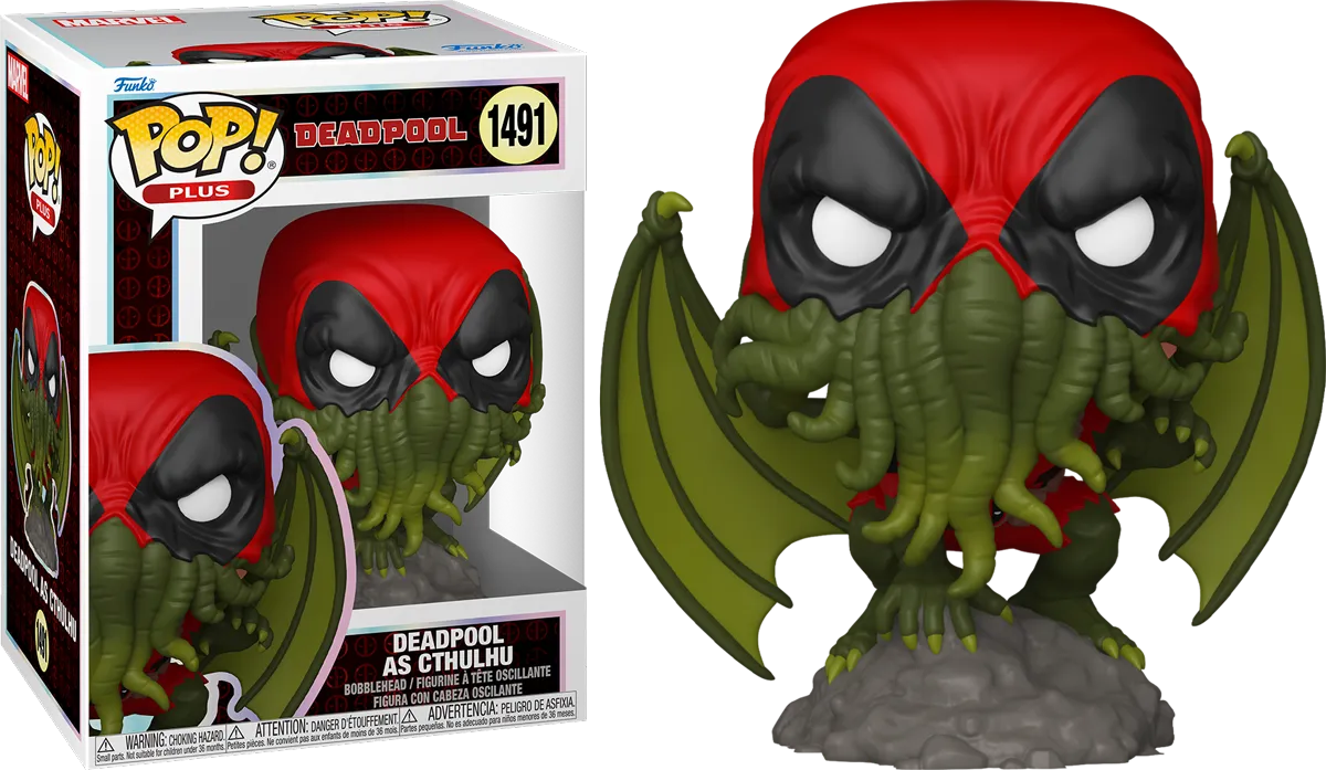 Deadpool: Clásicos literarios - Deadpool como Cthulhu (Pop! Vinyl)