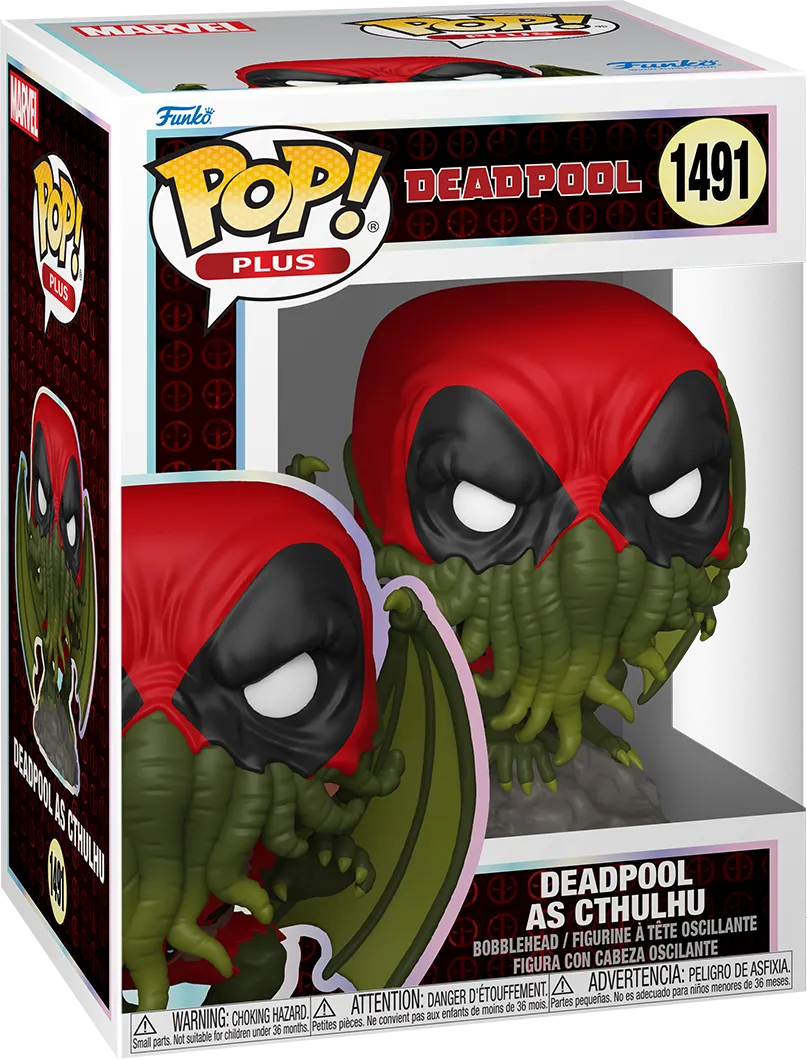 Deadpool: Clásicos literarios - Deadpool como Cthulhu (Pop! Vinyl)