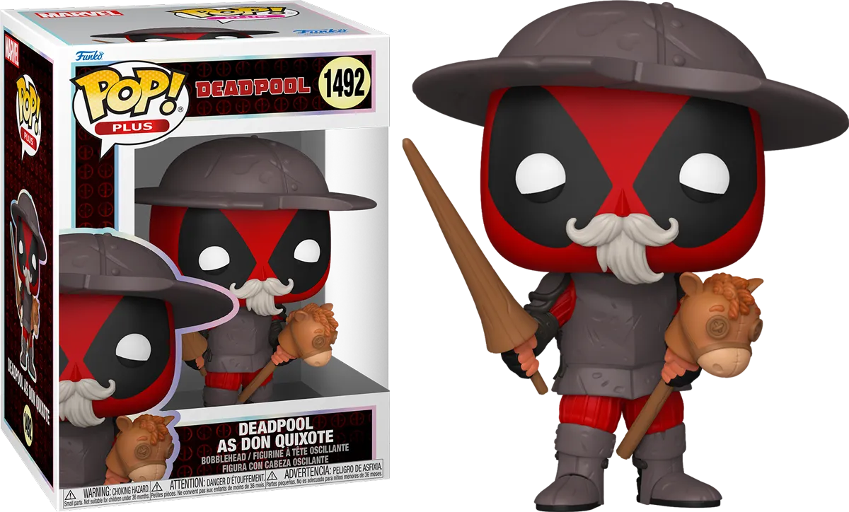 Deadpool: Clásicos literarios - Deadpool como Don Quijote (Pop! Vinyl)