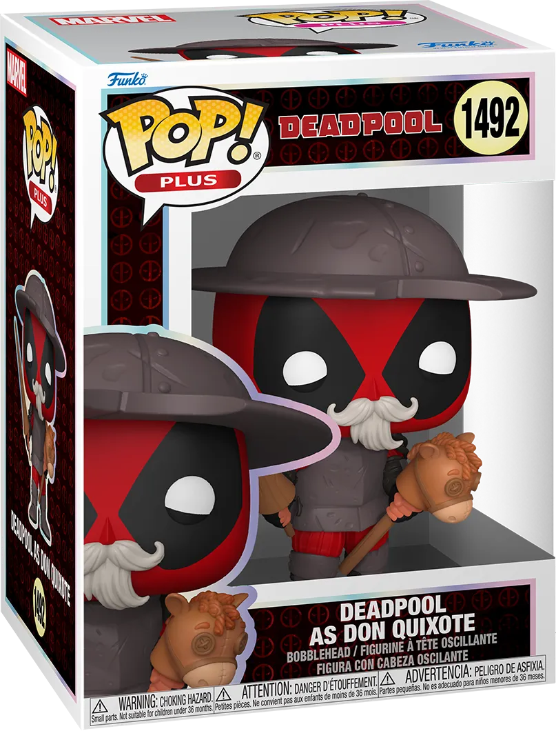 Deadpool: Clásicos literarios - Deadpool como Don Quijote (Pop! Vinyl)