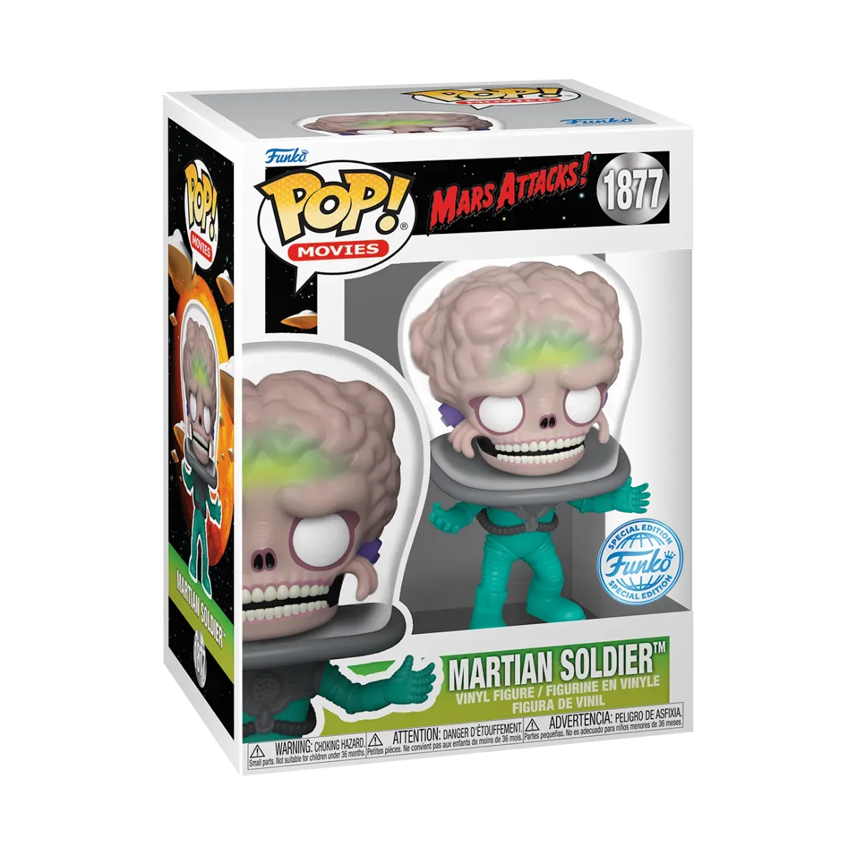 Mars Attacks - Martian Soldier - Chase Bundle / Case - Funko - Titan Pop Culture