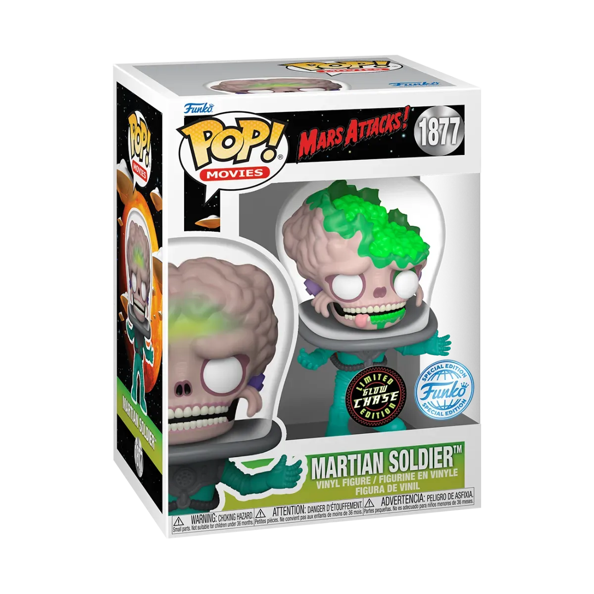 Mars Attacks - Martian Soldier - Chase Bundle / Case - Funko - Titan Pop Culture