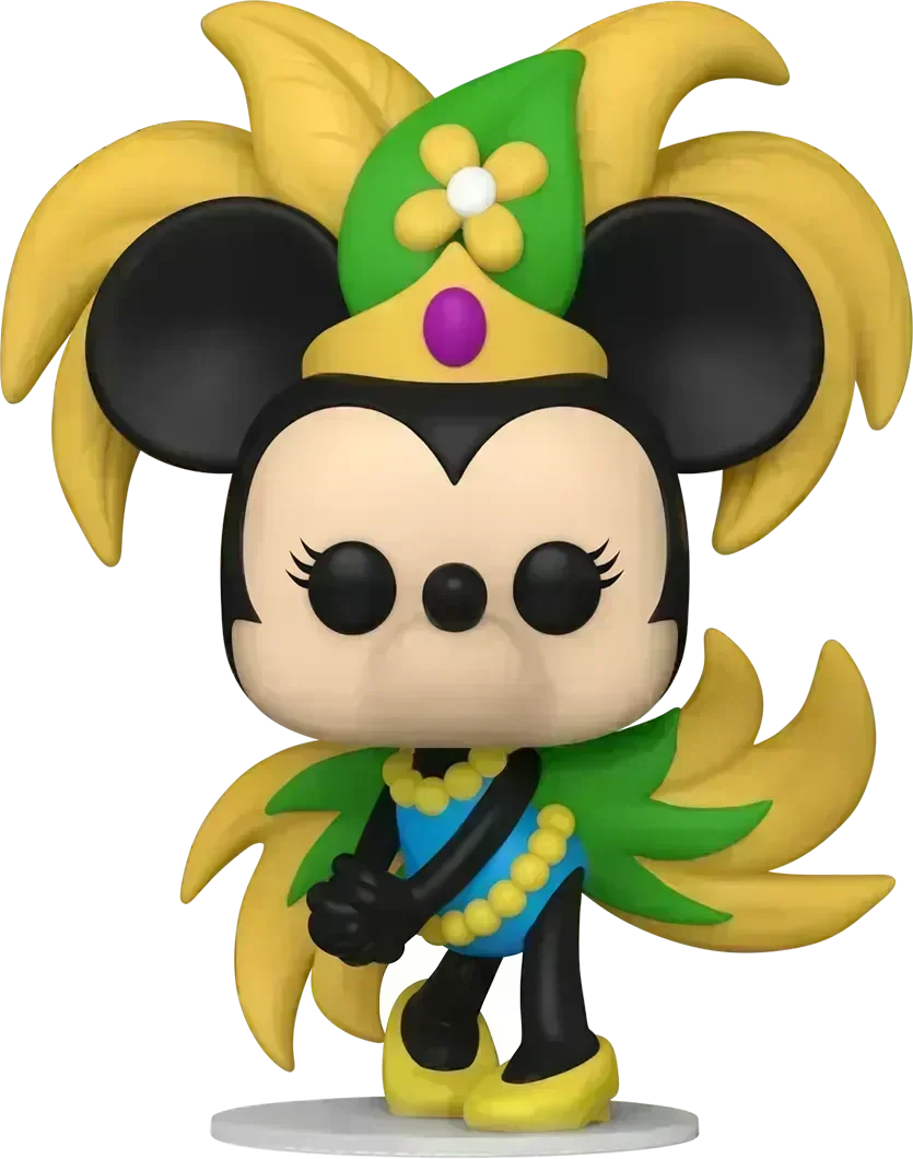 FUN84632 Disney: Mickey Around the World - Carnaval Minnie Pop! Vinyl - Funko - Titan Pop Culture