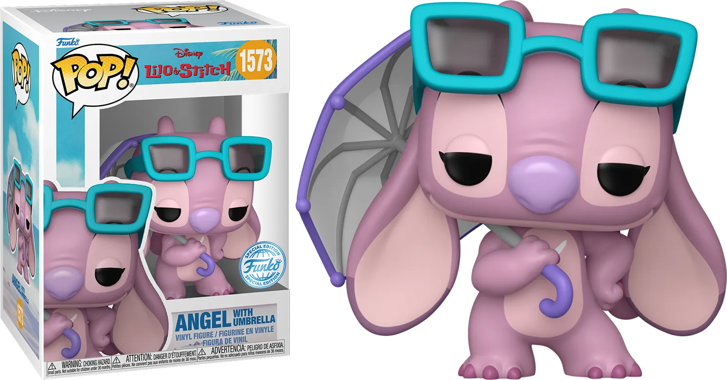 Disney : Lilo & Stitch - Pop! - Angel with Umbrella n°1573 - Funko Disney : Lilo & Stitch - Pop! - Angel with Umbrella n°1573 - Funko