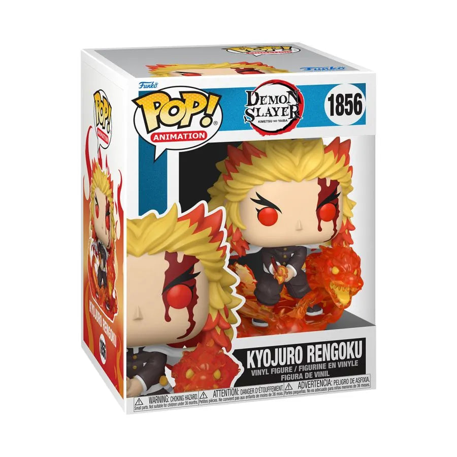 FUN85001 Demon Slayer - Kyojuro Rengoku (9th Form) Pop! Premium - Funko - Titan Pop Culture