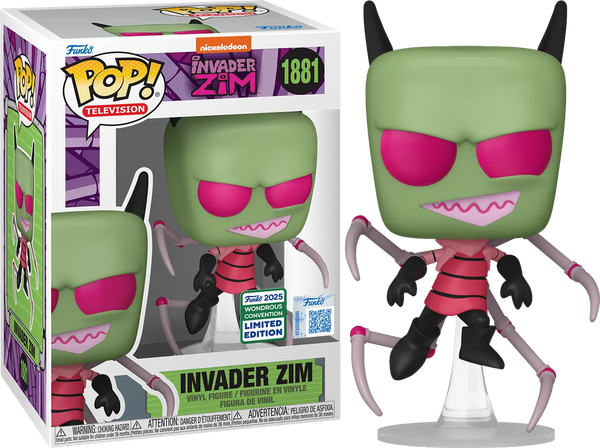 Invader Zim - Zim with Spider Legs Convention Exclusive Pop! Vinyl [RS