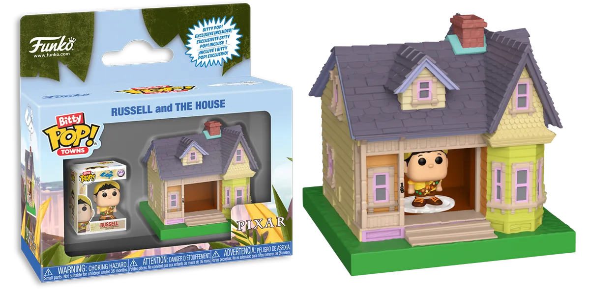 Funko Bitty Pop! Disney Town: UP - Russell and The House - Pops Portal Funko Bitty Pop! Disney Town: UP - Russell and The House - Pops Portal