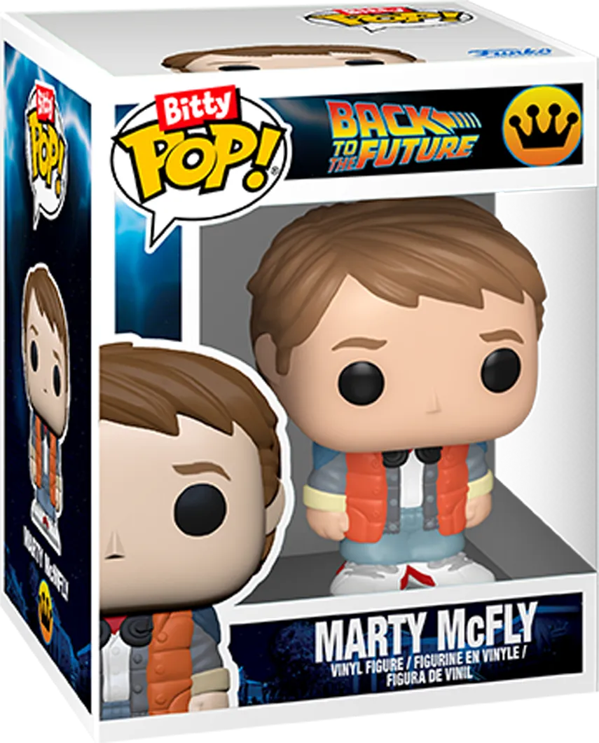 FUN85521 Back to the Future - Delorean Bitty Pop! Ride - Funko - Titan Pop Culture