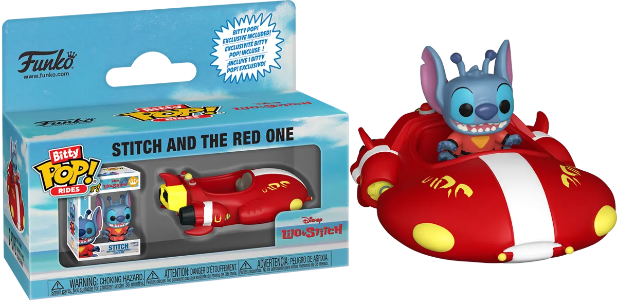 Lilo & Stitch - The Red One with Stitch Bitty Pop! Ride
