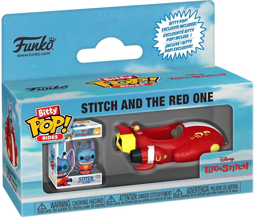 Lilo & Stitch - The Red One with Stitch Bitty Pop! Ride
