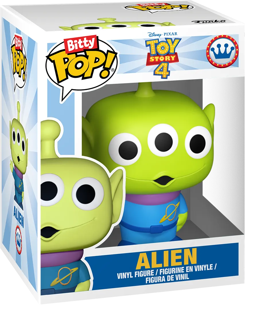 Toy Story - Alien (Glow) Bitty Arcade Claw Machine