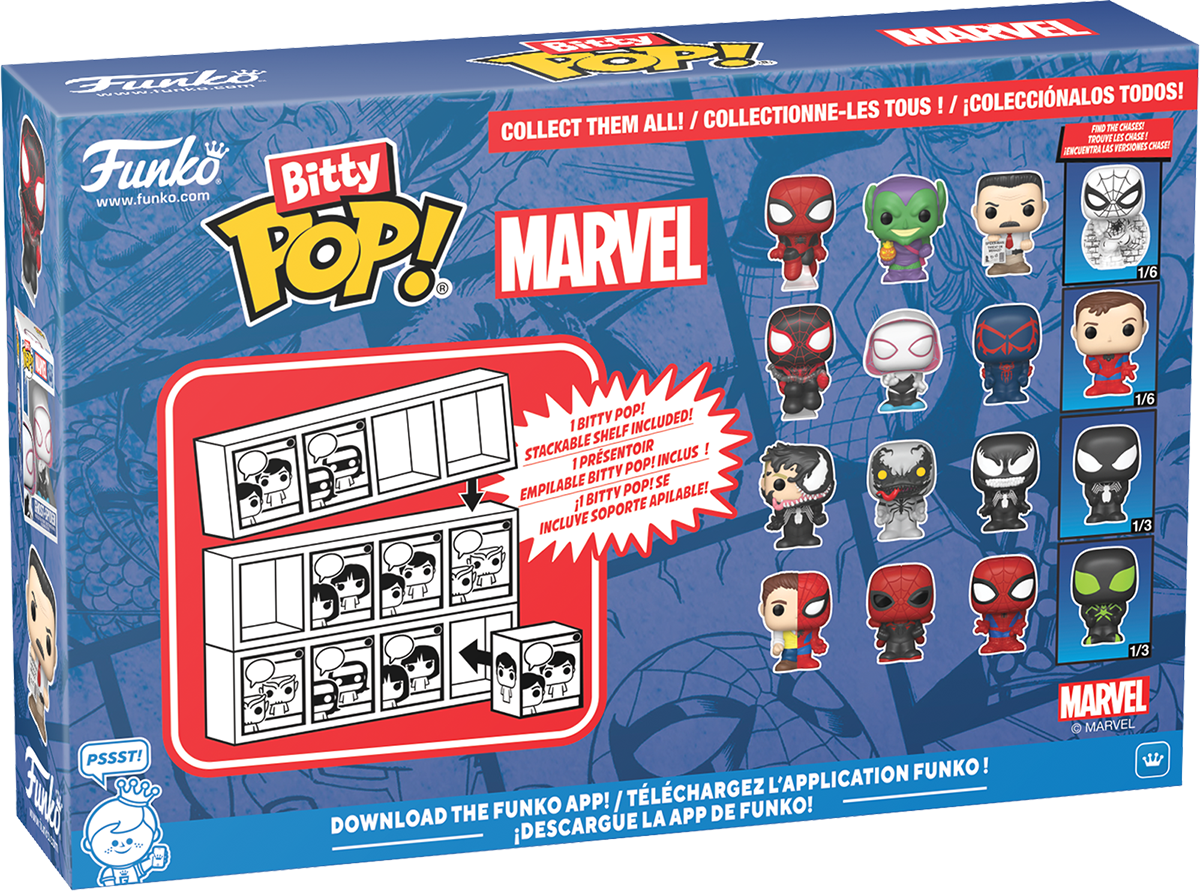 Spider-Man - Miles Morales Bitty Pop! 4-Pack