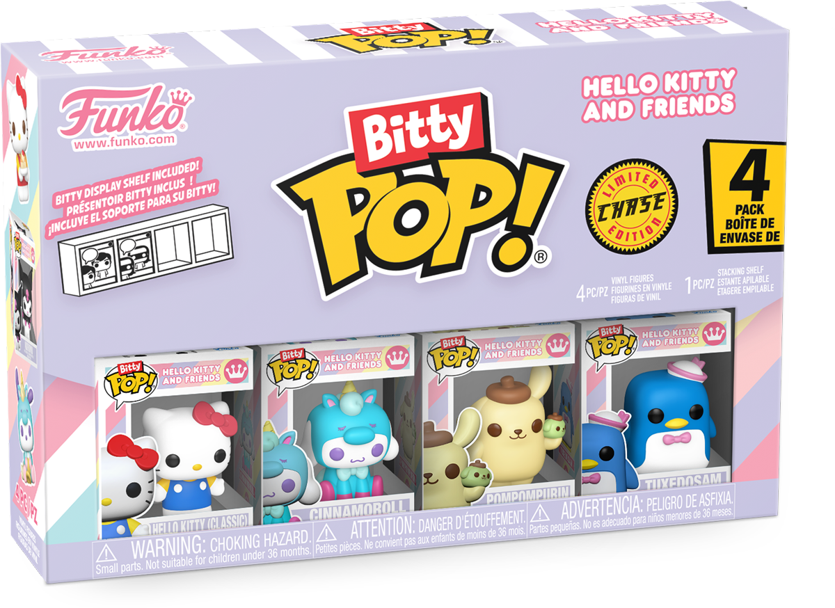 Sanrio - Hello Kitty Bitty Pop! 4-Pack