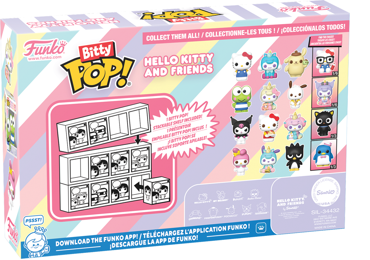 Sanrio - Hello Kitty Bitty Pop! 4-Pack