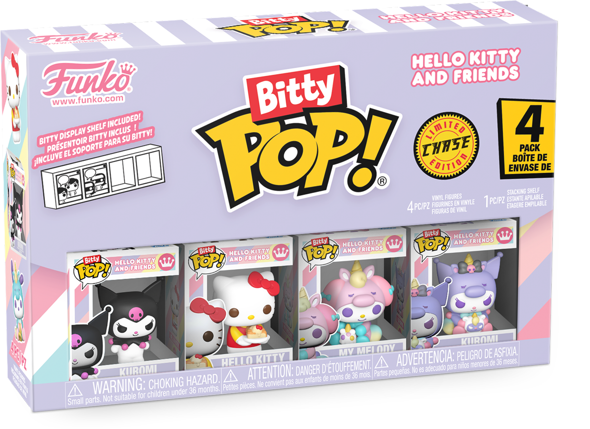 Sanrio - Kuromi Bitty Pop! 4-Pack